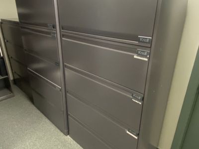 Knoll Industrial File Cabinet