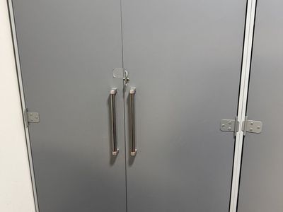 Sauder Garage Storage 2 Door Locking Cabinet