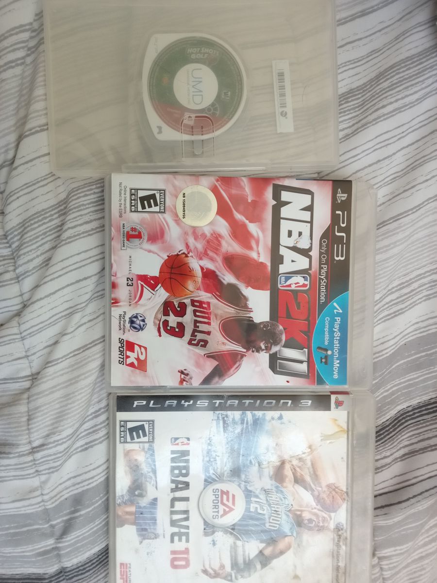 Psp game & 2 ps3 games
