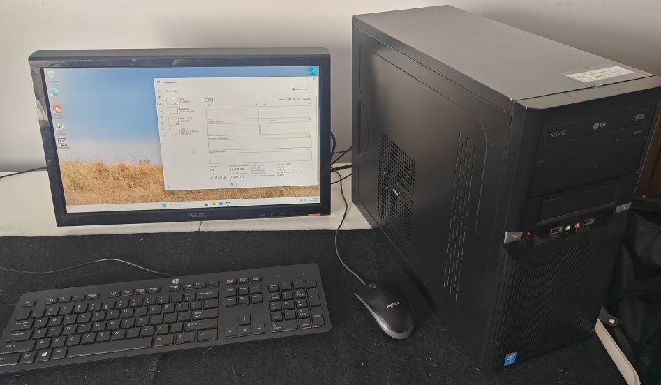 Gaming computer setup i7- w/RX 470 8gb