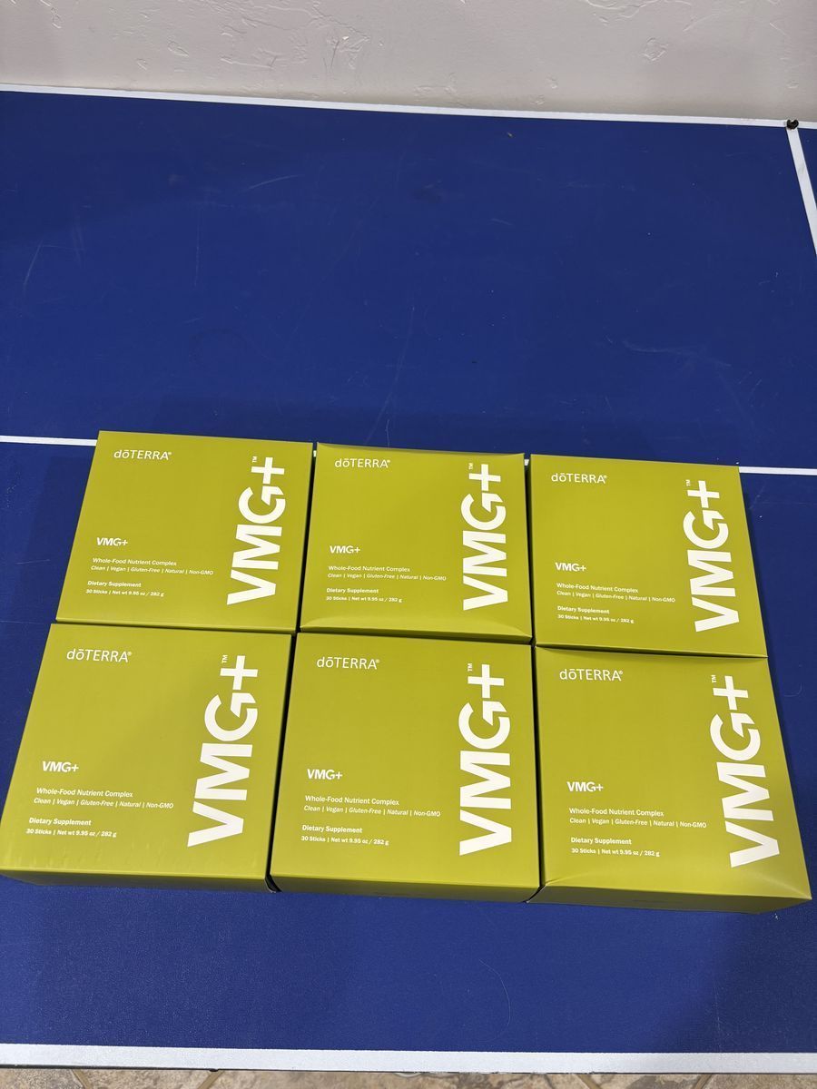 6 Boxes - NEW - doTERRA VMG+ Whole-Food Nutrient Complex -30 Sticks -EXP 8/2027