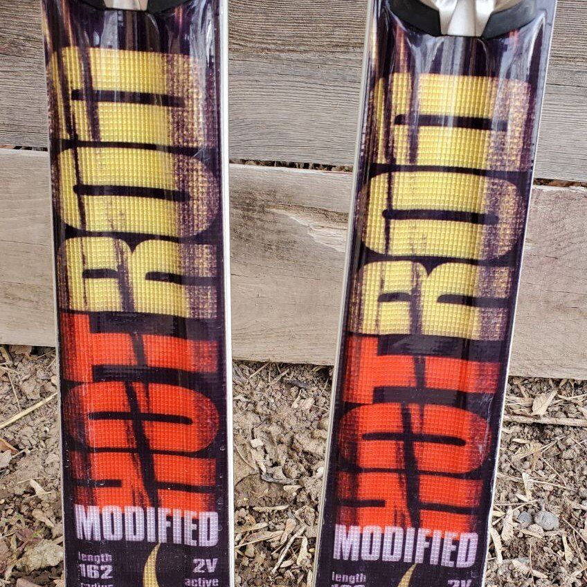 162 cm Nordica HotRod Downhill Skis Marker Binding