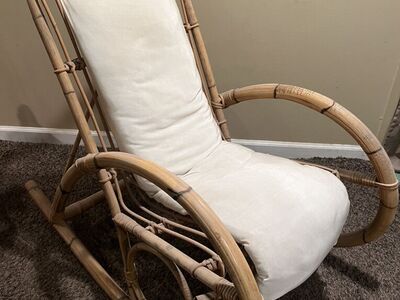 Rocking Chair With Cushion