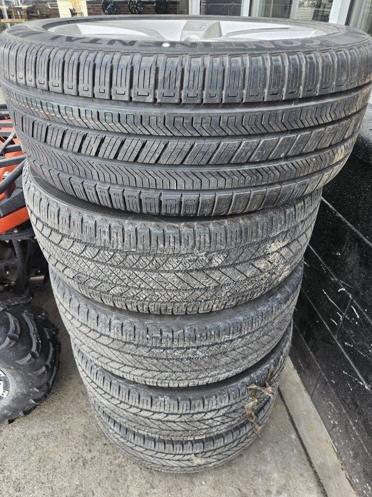 19-22 Land Rover Defender 5 wheels and tire