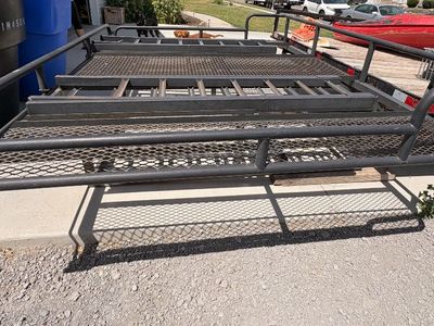ATV rack for a full size truck bed