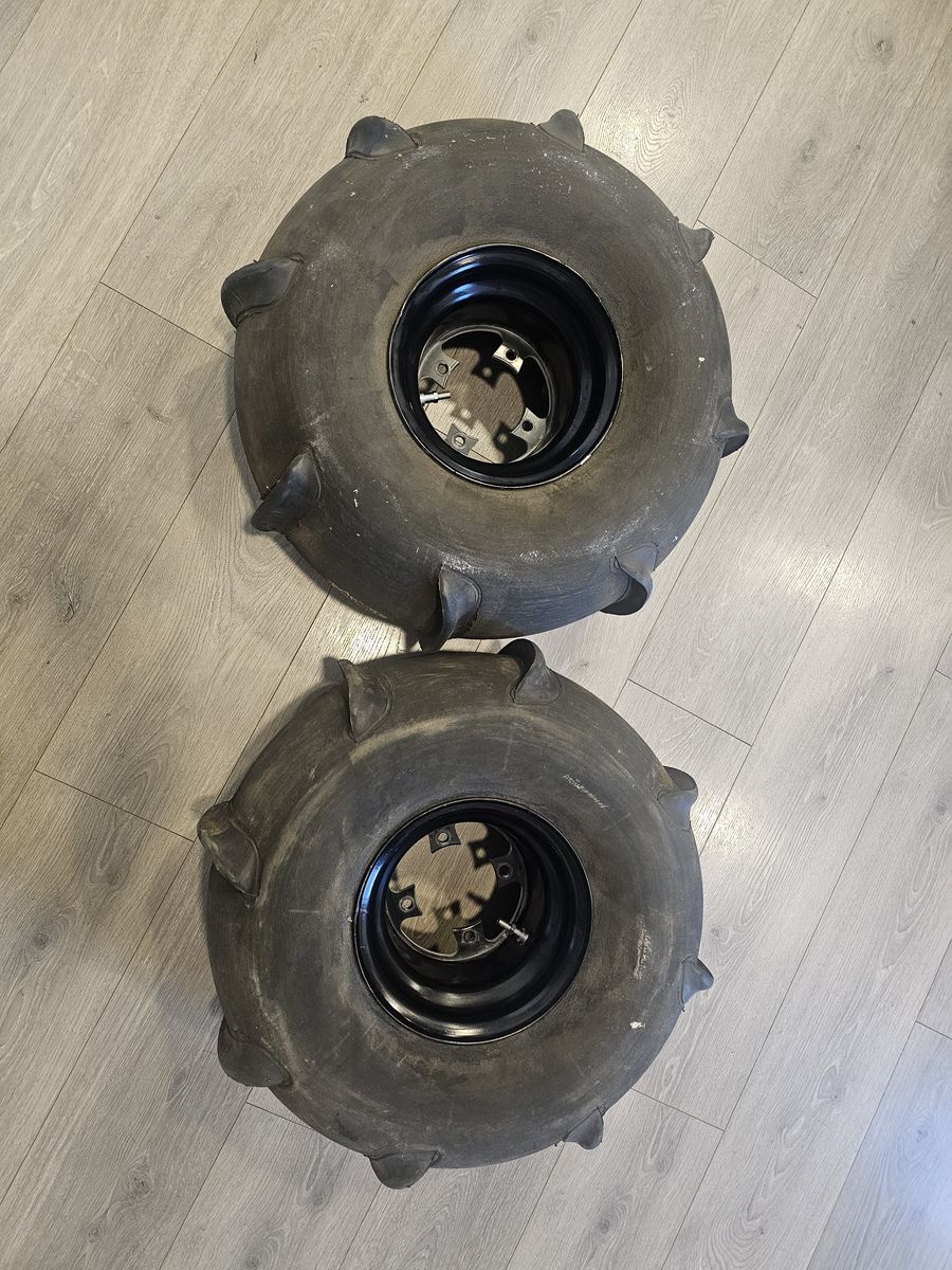 Skate Trak SLS Haulers on Drag Cut 8x7 Wheels