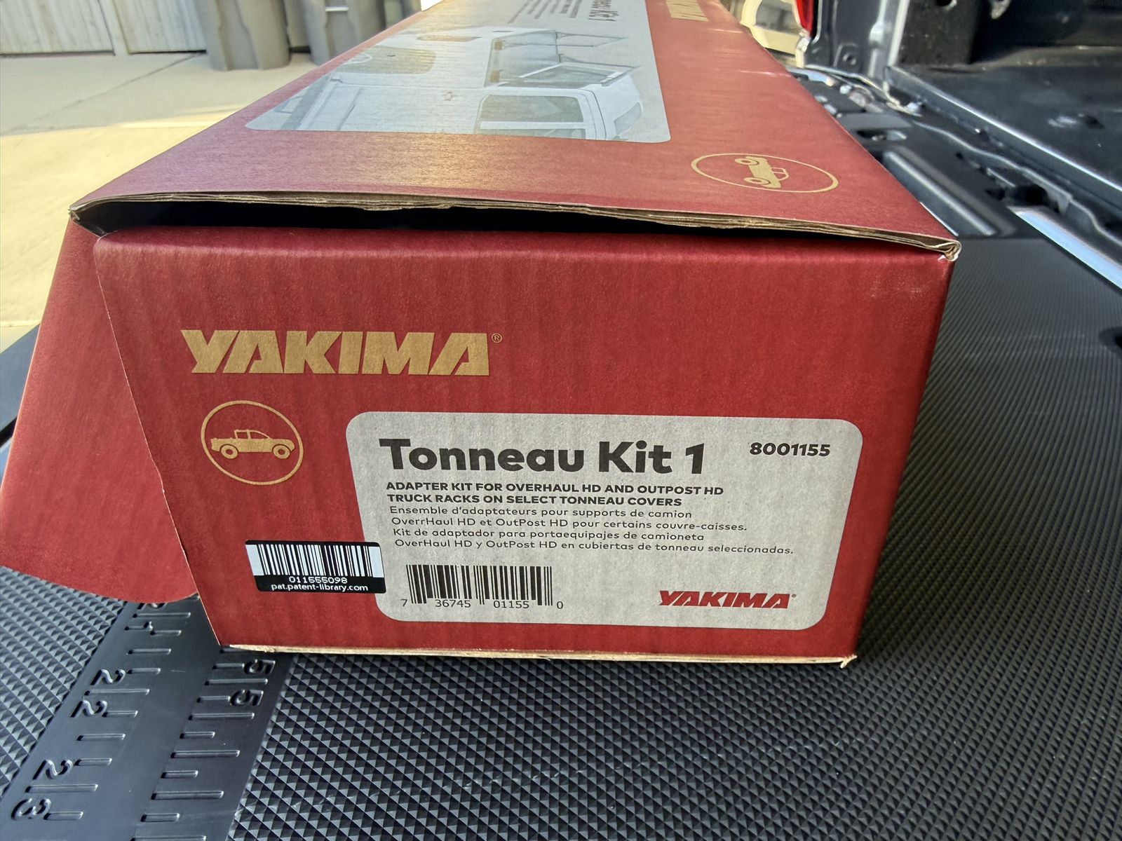 Yakima tonneau kit 1