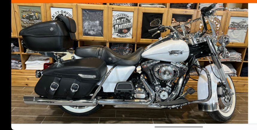Hard leather saddlebags and tour pack