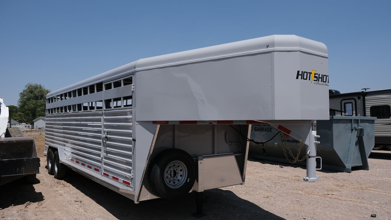 2026 TRAILS WEST HOTSHOT GN 7'6"X24 OPEN STOCK