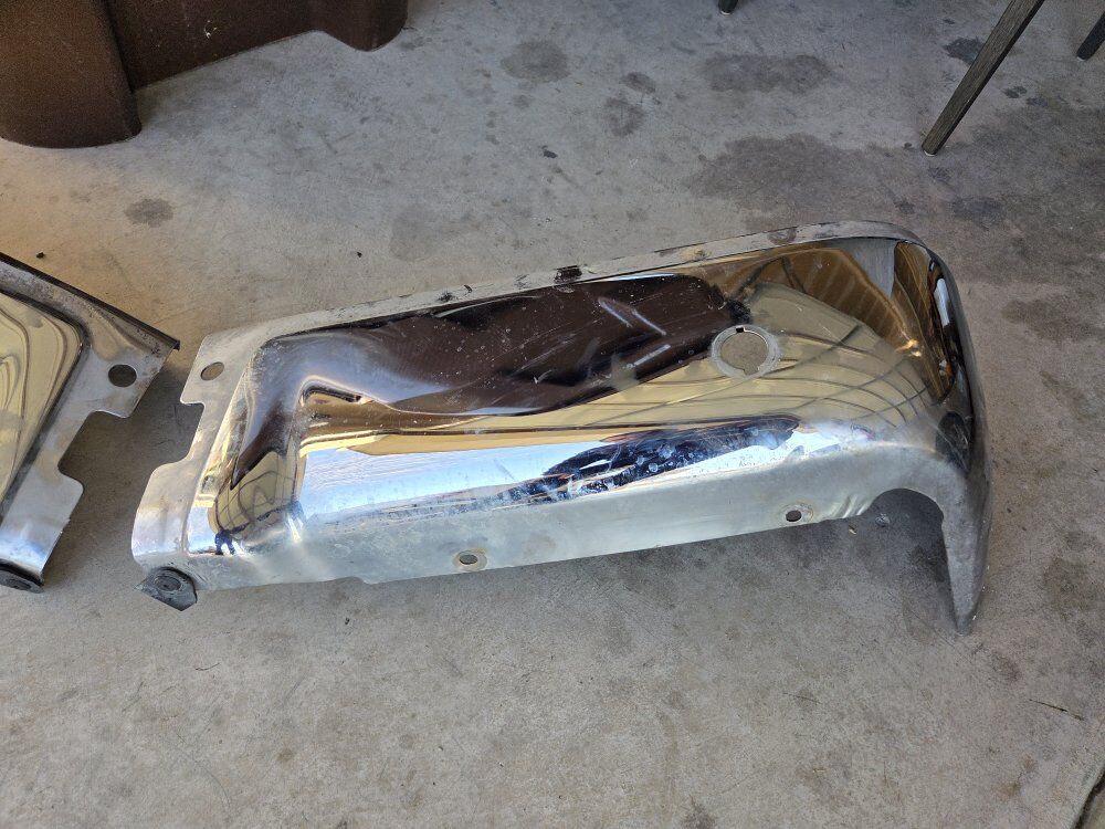 Rear Chrome Bumper Ford F-150 2011