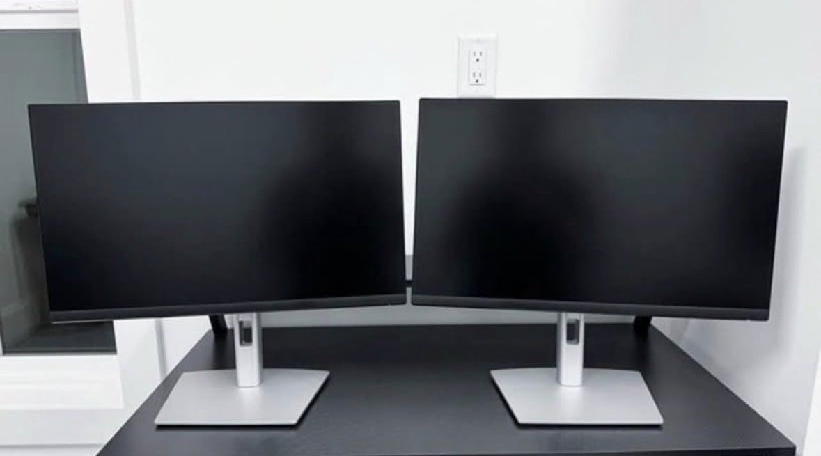 Dell Ultra Sharp u2422H 24-inch monitors $60 each or take both for $100  retails $360 ea free soundbar with purchase of both