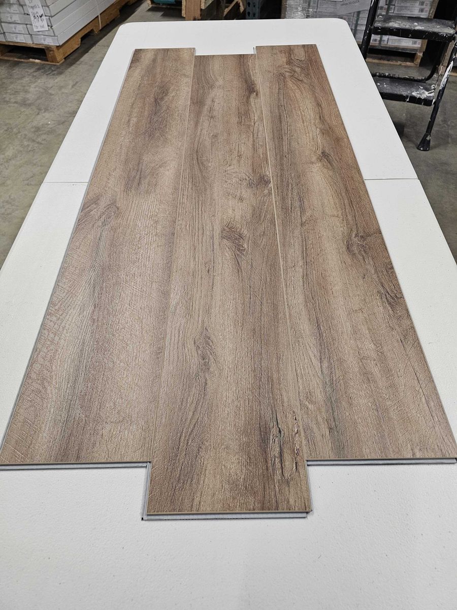 Brown LVT/LVP Leftover Flooring - 71.34 SqFt