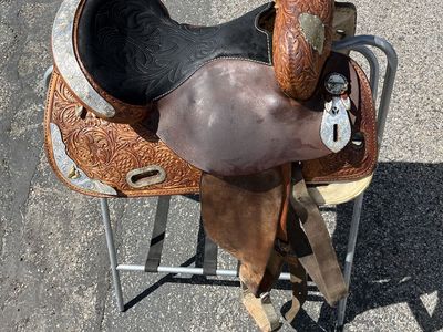 Martha Josey Custome Silver Series Saddle 16”
