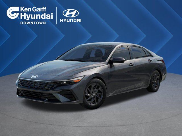 2026 Hyundai Elantra Hybrid Blue