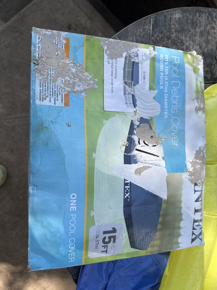 Intex 15' Round Pool Debris Cover NEW IN BOX