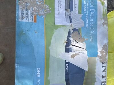 Intex 15' Round Pool Debris Cover NEW IN BOX