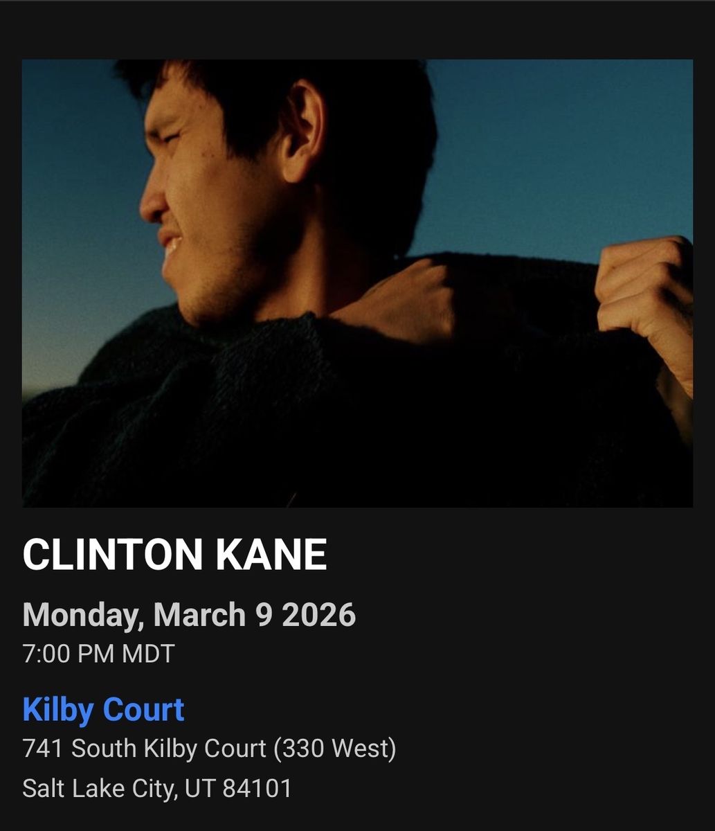 Clinton Kane Ticket(s) 2