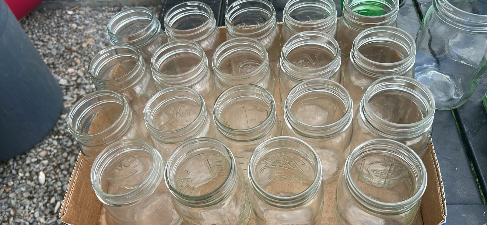 Mason Jars - Regular or wide Mouth for Canning & Storage, Various Sizes