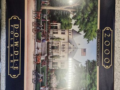 Dowdle Folk Art "Celebration of Utah" 2000 Wall Calendar - New, Sealed