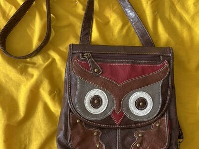 Owl Messenger Bag