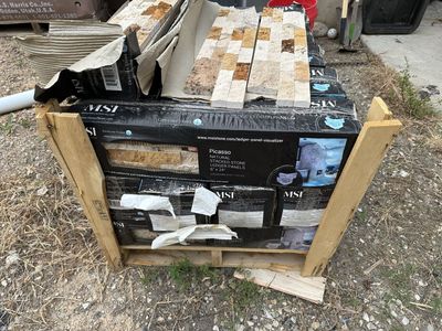 MSI Picasso Ledgestone (travertine panels)