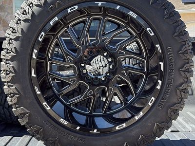 20x12 Tis Wheels Wrapped With Some 33x12.50 Tires