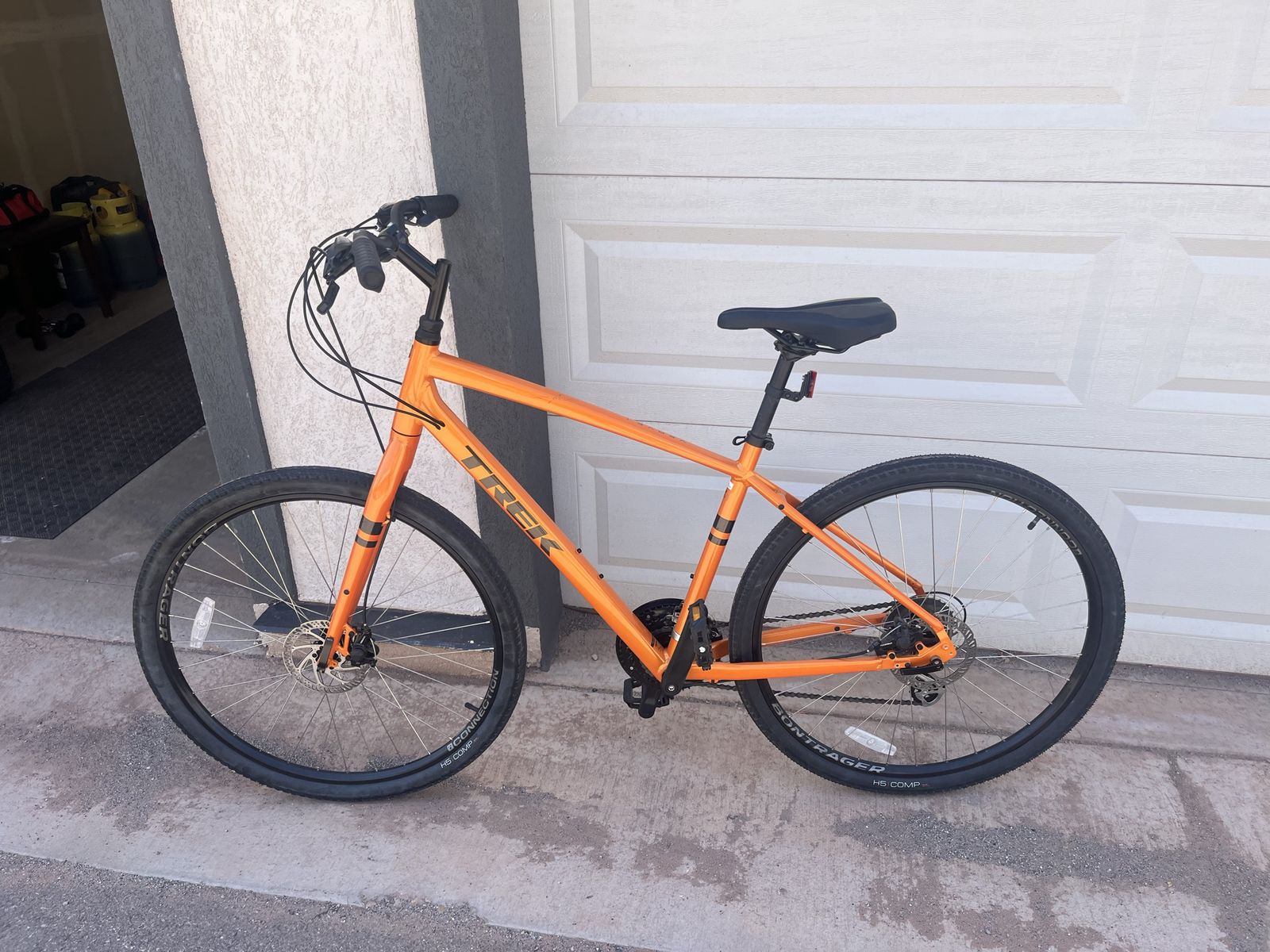 Trek Hybrid FX 2 Disc City Trekking Bike - Orange, Size L 20in/55cm, Aluminum Frame, Poseidon Gravel bike , Size S , 700 Fixie.
