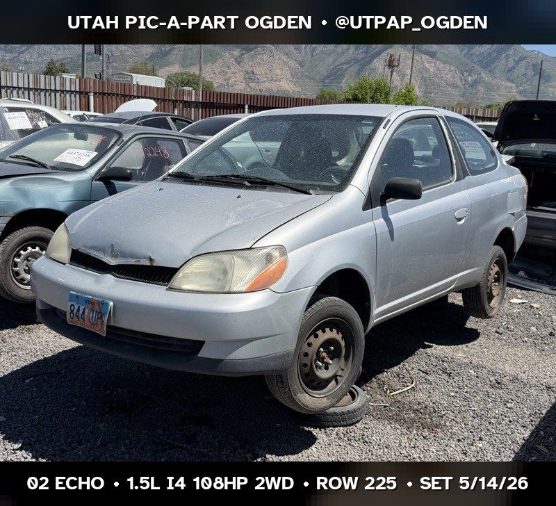 2002 Toyota Echo Parts - UTPAP Ogden