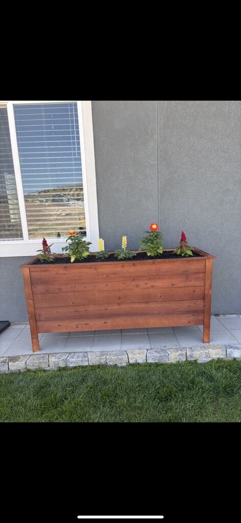 Custom Cedar Planter