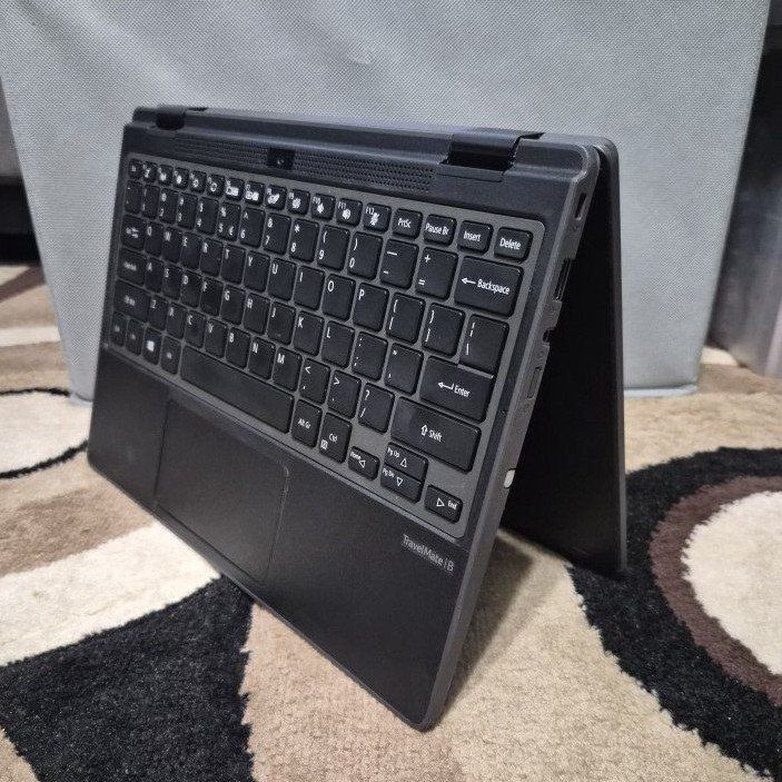 Acer TravelMate Touchscreen Spin B3 TMB311R-32-P98Z 11.6" Laptop 116GB storage with lots of cool features.