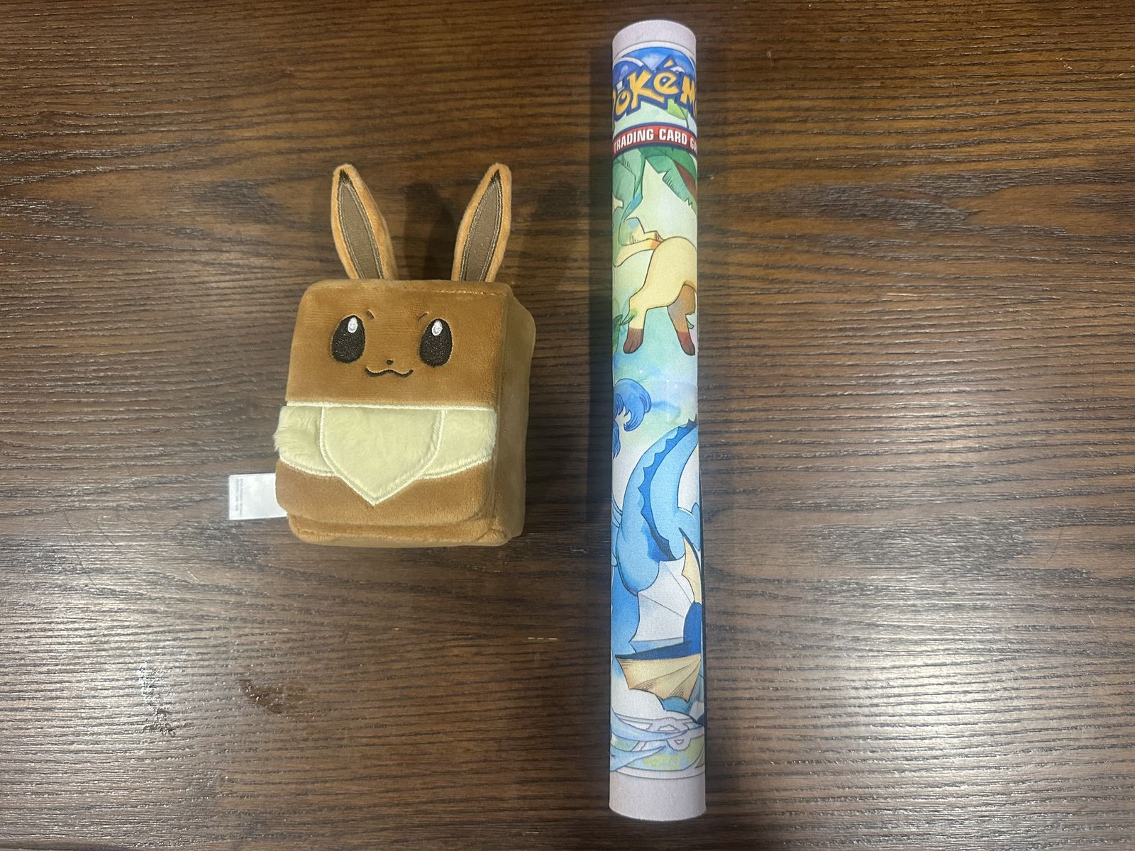 Pokémon Eevee Deck Box and Prismatic Playmat