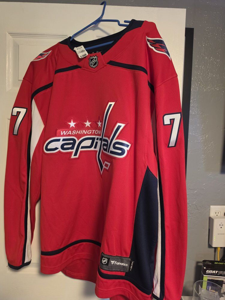 Fanatics Men's Washington Capitals T.J. Oshie #77 Home Jersey Size 2XL NWT