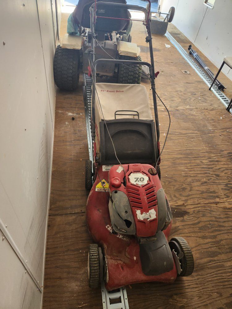 self propelled 21 inch 7.0 hp mower