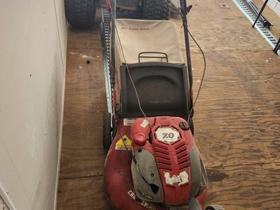 self propelled 21 inch 7.0 hp mower