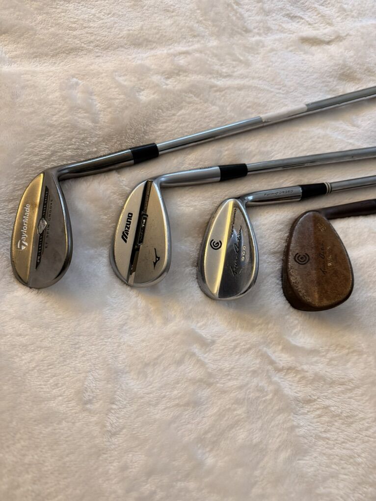 Taylormade, Mizuno & Cleveland Wedges