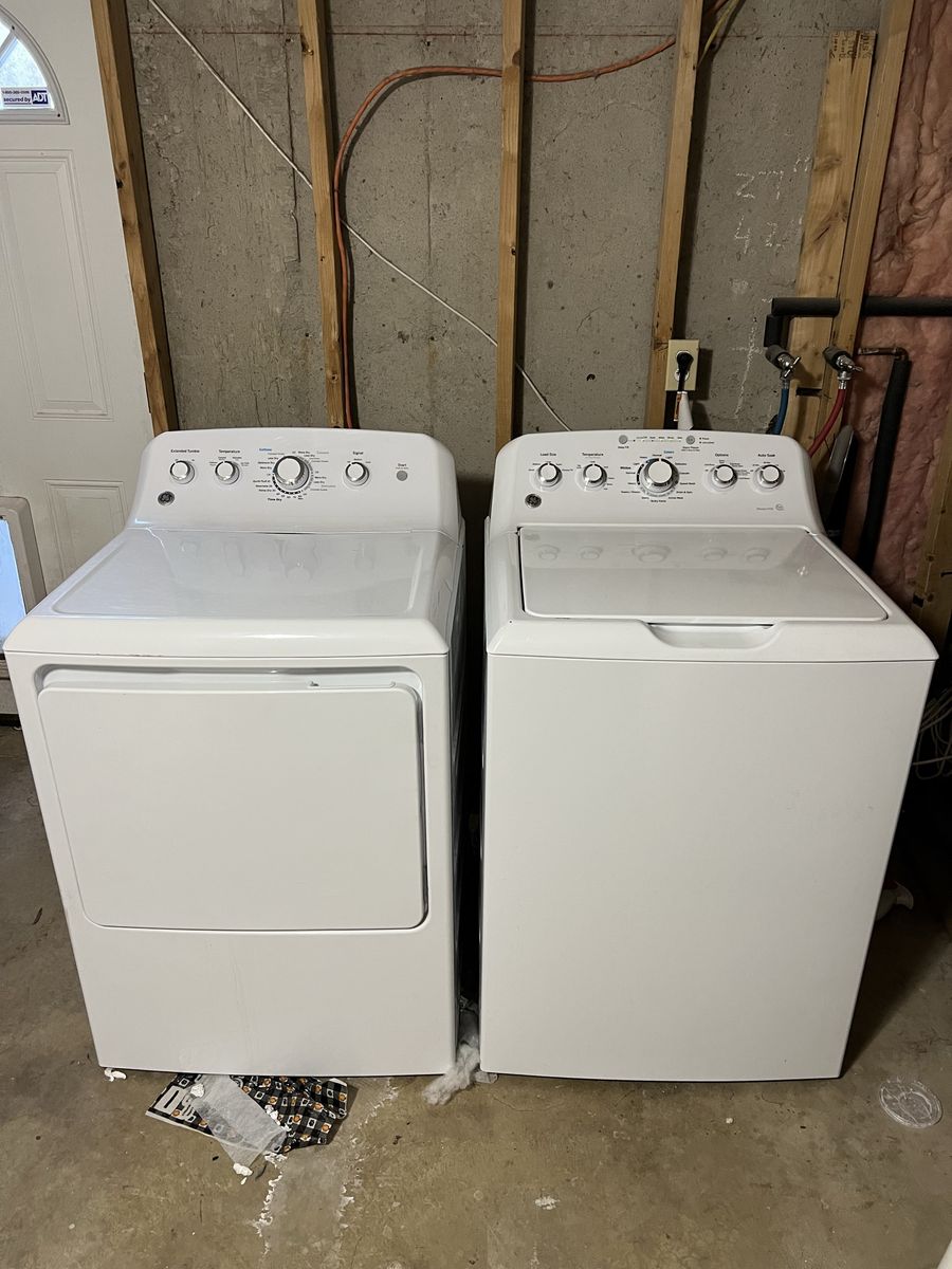 GE Washer and Dryer