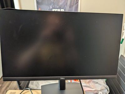 Dell S2421HGF 23.8" 144Hz FHD 1ms Gaming Monitor, Montech PC Case, Headset, Keyboard
