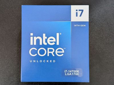 Factory Sealed Intel i7-14700k