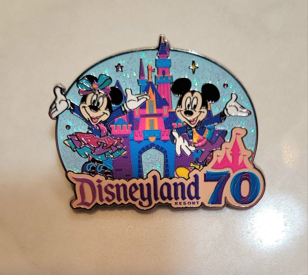 2025 Disneyland 70th Celebration Trading Pin