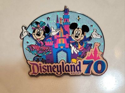 2025 Disneyland 70th Celebration Trading Pin