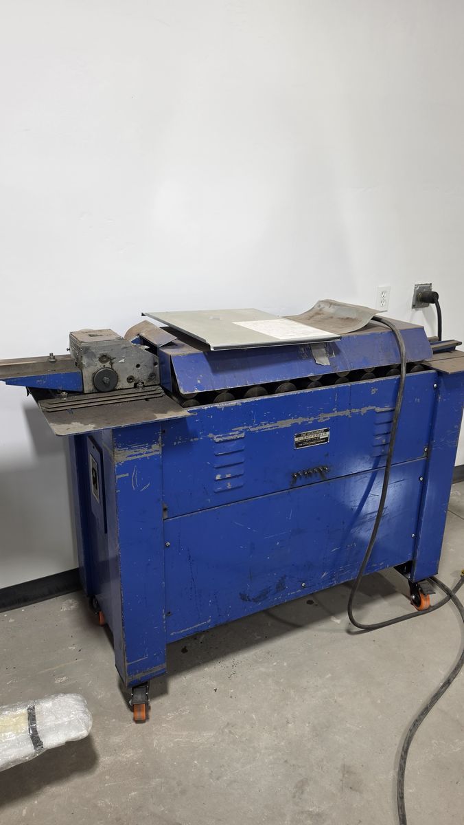 Lockformer S & Drive Cleat Machine – HVAC Sheet Metal