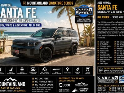 2025 Hyundai Santa Fe Calligraphy