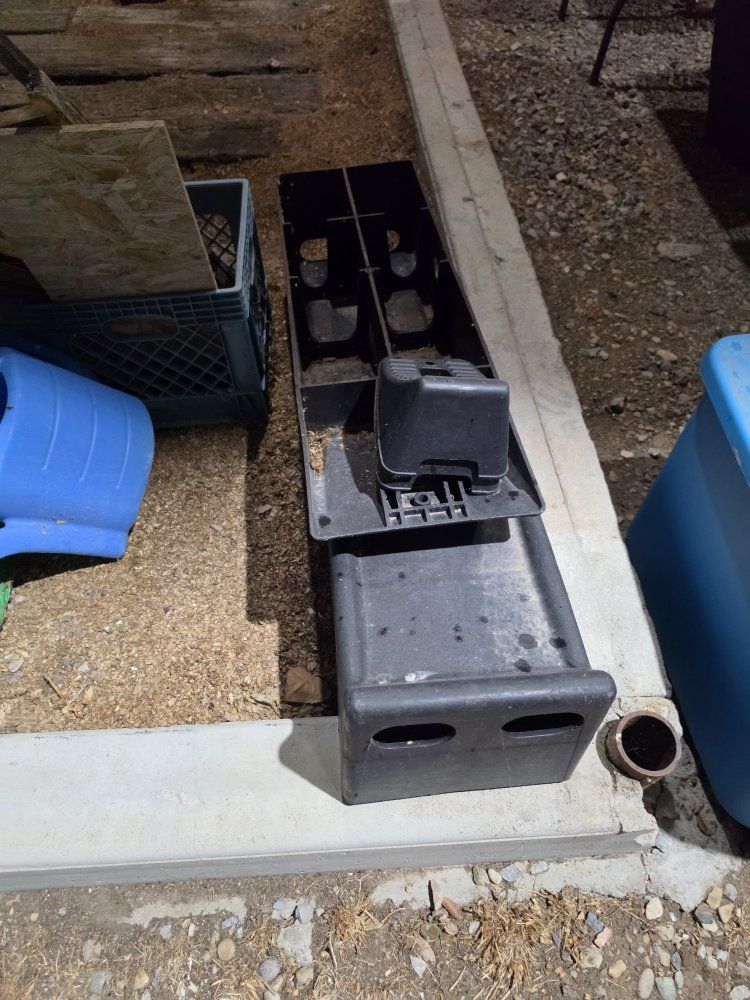 Black Plastic Car Ramps and Wheel Chocks