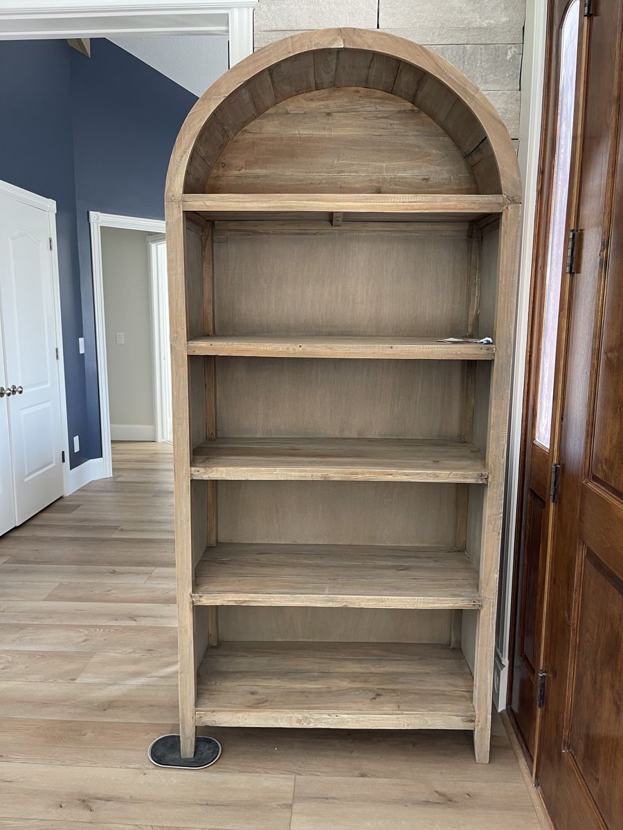 Wood bookcase