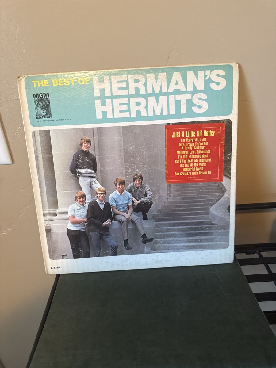 The Best of Herman's Hermits Vinyl LP - MGM High Fidelity