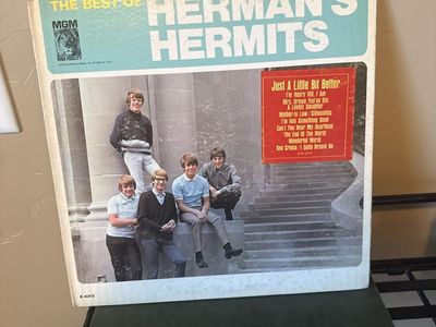 The Best of Herman's Hermits Vinyl LP - MGM High Fidelity