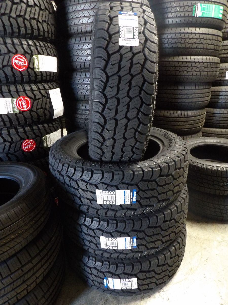275/60R20 CELIMO TIRES PREVAIL A/T SET OF BRAND NEW TIRES