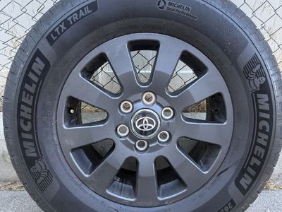 5 Brand New Toyota OEM Wheels/Tires