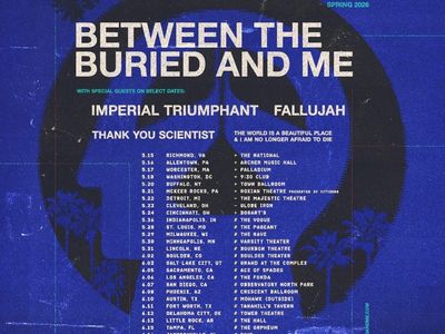 Between the Buried and Me Ticket (6/3)