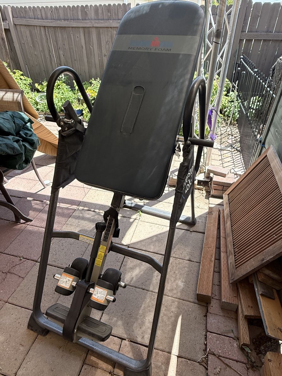 Teeter Hang Ups EP-560 Inversion Table with Memory Foam Backrest